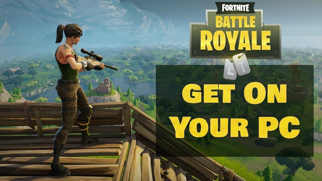 how to get fortnite on pc