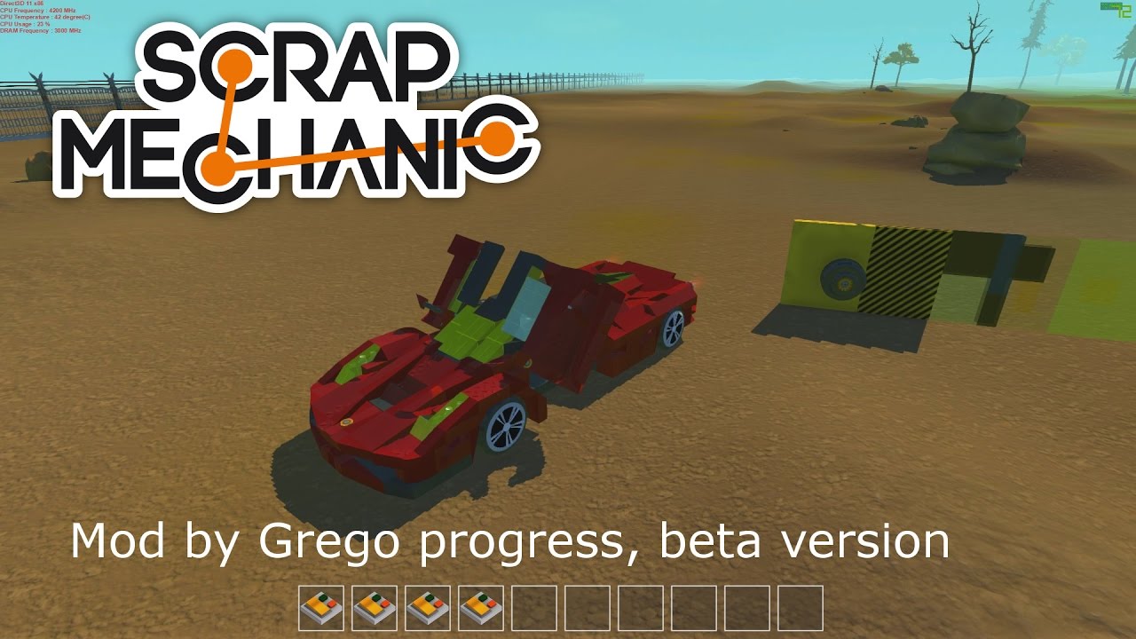 scrap mechanic mods download